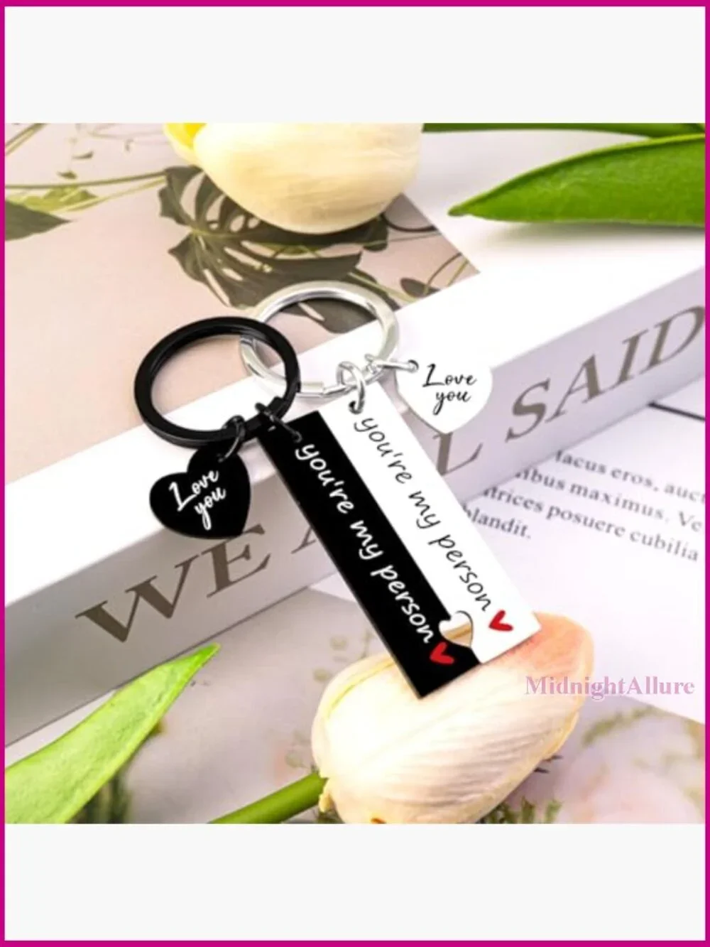 Couple Matching Keychains You're My Person His Hers Gifts